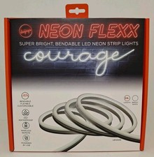 Luz LED flexível neon dobrável 24 pés pés com controle remoto cor branca brilhante Deejays comprar usado Luz LED flexível neon dobrável 24 pés pés com controle remoto cor branca brilhante Deejays comprar usado  Enviando para Brazil