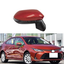 Conjunto de espelho lateral direito vermelho 6 pinos com seta para Toyota Corolla 2020-2024 comprar usado  Enviando para Brazil