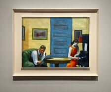 Pintura de Edward Hopper - Casal no quarto comprar usado Pintura de Edward Hopper - Casal no quarto comprar usado  Enviando para Brazil