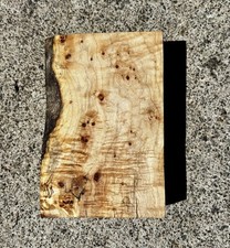 Usado, Boneco Live Edge Big Leaf Maple Burl - Olho de pássaro 6,8”x4,5”x2,35” comprar usado  Enviando para Brazil