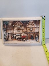 Gesso vintage da década de 1940 3D desligado para uma longa viagem " comprar usado  Enviando para Brazil