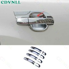 Acabamento de moldura de maçaneta lateral externa prata cromada para Ford Ranger 2015-2023 8* comprar usado  Enviando para Brazil