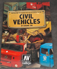 Civil Vehicles - Painting and Weathering with Vallejo Acrylic Colors comprar usado  Enviando para Brazil