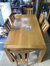 Oak dinning room for sale  WOKING
