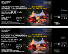 Gebraucht, Top karten waldbühne gebraucht kaufen  Berlin