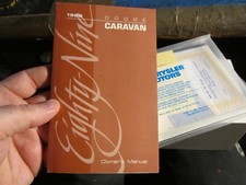 Dodge Caravan 1989 manual del propietario folleto y otros folletos - caja C segunda mano  Embacar hacia Mexico
