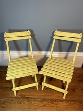 Pair vintage wooden for sale  BURNLEY