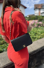 Sac chanel noir d'occasion  France