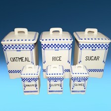 6pc 1960s handpainted for sale  Pleasant Hill