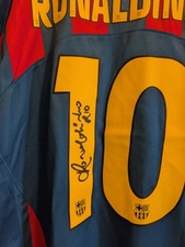 Ronaldinho signed barcelona for sale  RUGBY