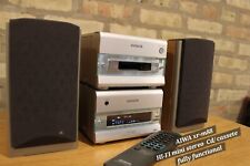 Micro sistema estéreo Aiwa Xr-m88 HI-FI CD/cassete reverso automático com controle remoto   comprar usado  Enviando para Brazil