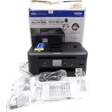 Impressora Multifuncional Central Multifuncional Jato de Tinta Colorida Brother MFC-J1170DW comprar usado  Enviando para Brazil