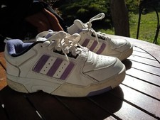 Baskets adidas blanc d'occasion  France