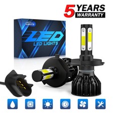 Lâmpadas dianteiras de farol de LED H4 feixe alto baixo para Toyota Hilux 2004-2019 - 2X 9003, usado comprar usado  Enviando para Brazil