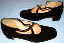 Chaussures peau noire d'occasion  Orleans-