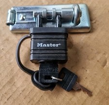 Master lock bolt for sale  MANNINGTREE