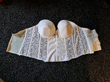 Corsage weiß creme gebraucht kaufen  Hilzingen
