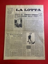 Lotta 1959 settimanale usato  Bologna