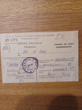Postkarte krieggefangenenpost  gebraucht kaufen  Poppenricht