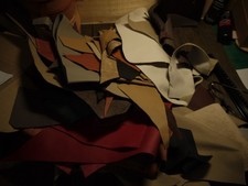 1.5 leather remnants for sale  REDDITCH