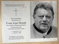 Franz josef strauß gebraucht kaufen  Stuttgart