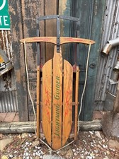 Vintage wood sled for sale  Mount Holly Springs