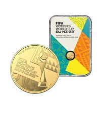 COPA DO MUNDO FEMININA FIFA 2023 US$ 5 1/2 G OURO FOSCO UNC MOEDA EM CÁPSULA comprar usado  Enviando para Brazil