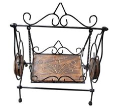 Vintage handicrafted wooden for sale  BILSTON