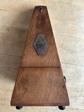Vintage wooden metronome for sale  STIRLING