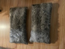 Grey faux fur for sale  Stockton