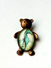 Broche ourson bronze d'occasion  Morlaix