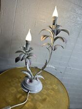 Tischlampe florentiner metall gebraucht kaufen  Rodenberg