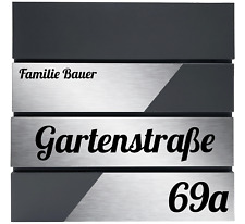 Design anthrazit briefkasten gebraucht kaufen  Görlitz