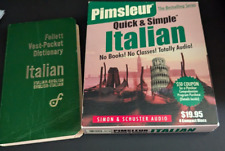 Italian pimsleur quick for sale  Woodbury