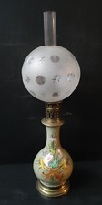 Lampe petrole faience d'occasion  Gerbéviller