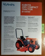 Kubota b7100hsd 4wd for sale  Niagara Falls