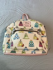 Mini Mochila Disney Princess Cakes Loungefly Nova Sem etiquetas Cinderella Belle Jasmim comprar usado  Enviando para Brazil