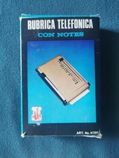 Rubrica telefonica tavolo usato  Milano
