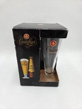 Crown Lager 4 x Copos de Cerveja Vintage Flauta 300ml Caixa Colecionável Bar Item comprar usado  Enviando para Brazil