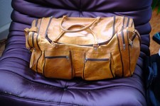 Leder reisetasche kamelleder gebraucht kaufen  Leipzig