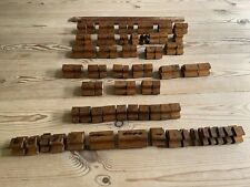 Wooden printers letters for sale  LLANDRINDOD WELLS
