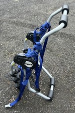 Suporte traseiro para bicicleta/bicicleta Thule 910XT Passage 2 prata preto azul usado em excelente estado usado comprar usado  Enviando para Brazil