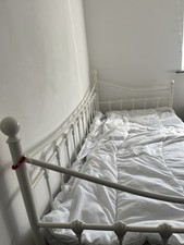 Girls metal bed for sale  CHESTERFIELD