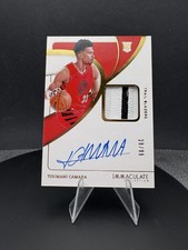 2023-24 Toumani Camara Immaculate Collection /99 adesivo de 2 cores RC AUTO comprar usado  Enviando para Brazil