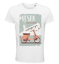 Shirt vespa rome usato  Trapani
