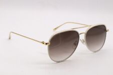 ÓCULOS DE SOL JIMMY CHOO RETO/S ONR JS OURO BRANCO DEGRADÊ ARMAÇÃO AUTÊNTICA 57-14 comprar usado  Enviando para Brazil