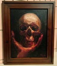 Dipinto olio memento usato  Voghera