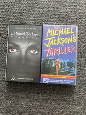 Making Michael Jackson's Thriller VHS vídeo fita cassete documentário 1983 X2 comprar usado  Enviando para Brazil