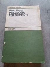 Psicologia per dirigenti usato  Acireale