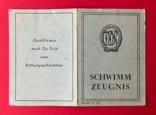 Ddr schwimm zeugnis gebraucht kaufen  Dresden
